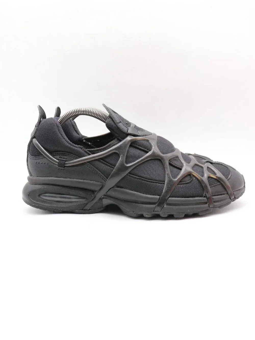 Nike Air Kukini Men's Size 9.5 Triple Black Slip On Sneakers Shoes DV0659-001